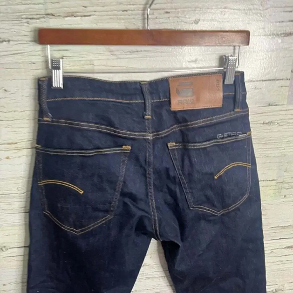 G-Star Raw 3301 Button Fly Straight Jeans Men's 28